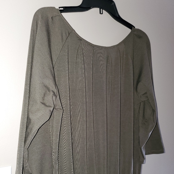 The Territory Ahead Olive Green Dress - Picture 4 of 10